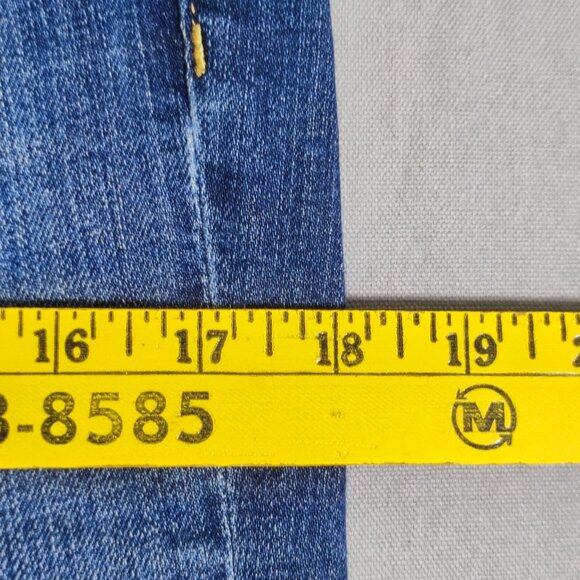 Tommy Hilfiger Jeans skinny women's size 10 medium washed blue zipper on the leg - Picture 10 of 13